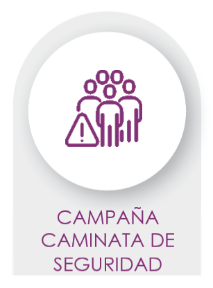 CAMPAÑA CAMINATAS DE SEGURIDAD